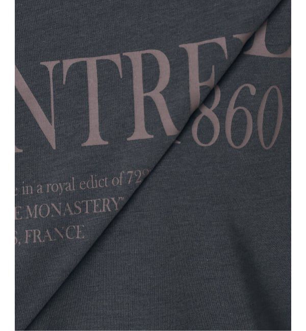 SLOBE IENA「《一部カラーWEB限定/接触冷感/抗菌防臭》MONTREUILレターロゴTEE」|Tシャツ・カットソー|