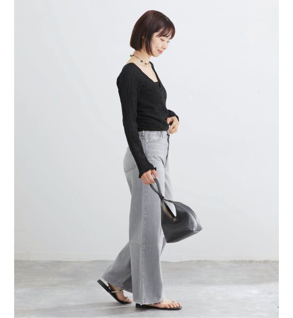 IENA「《追加予約》LES ATELIERS FRANCAIS DE CONFECTION Cache Coeur PE26JPCACHE」|シャツ・ブラウス|