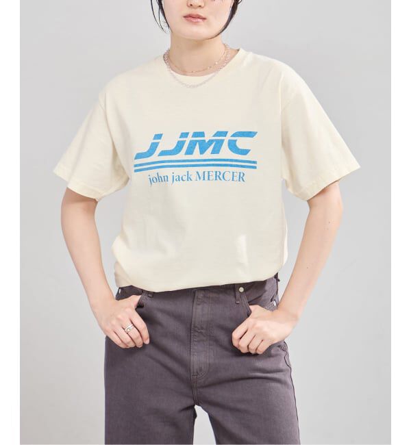 IENA「《予約》J.J.Mercer/ジェイジェイマーサー ロゴTシャツ A」|Tシャツ・カットソー|