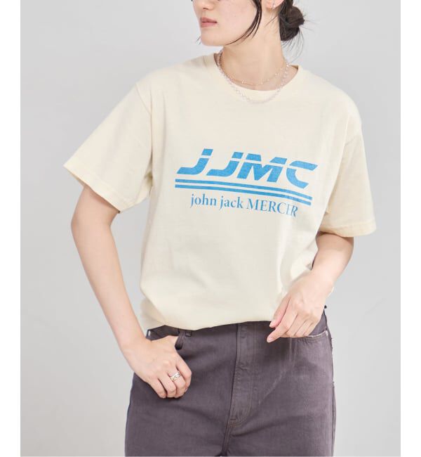 IENA「《予約》J.J.Mercer/ジェイジェイマーサー ロゴTシャツ A」|Tシャツ・カットソー|