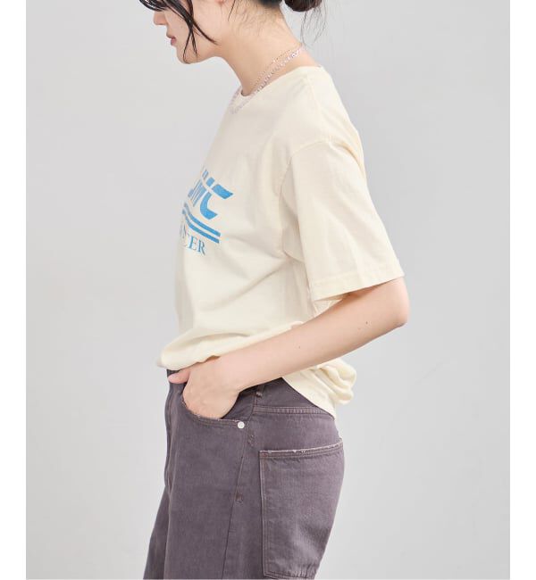 IENA「《予約》J.J.Mercer/ジェイジェイマーサー ロゴTシャツ A」|Tシャツ・カットソー|