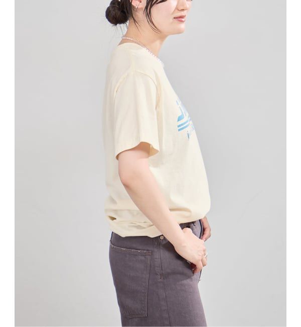 IENA「《予約》J.J.Mercer/ジェイジェイマーサー ロゴTシャツ A」|Tシャツ・カットソー|