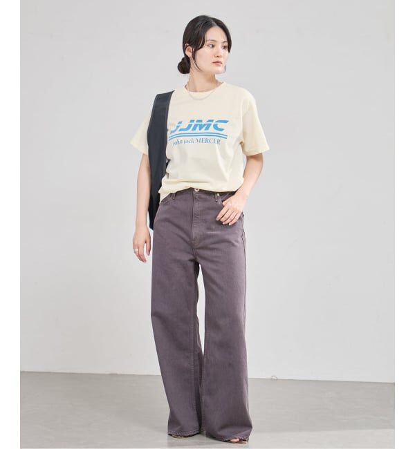 IENA「《予約》J.J.Mercer/ジェイジェイマーサー ロゴTシャツ A」|Tシャツ・カットソー|