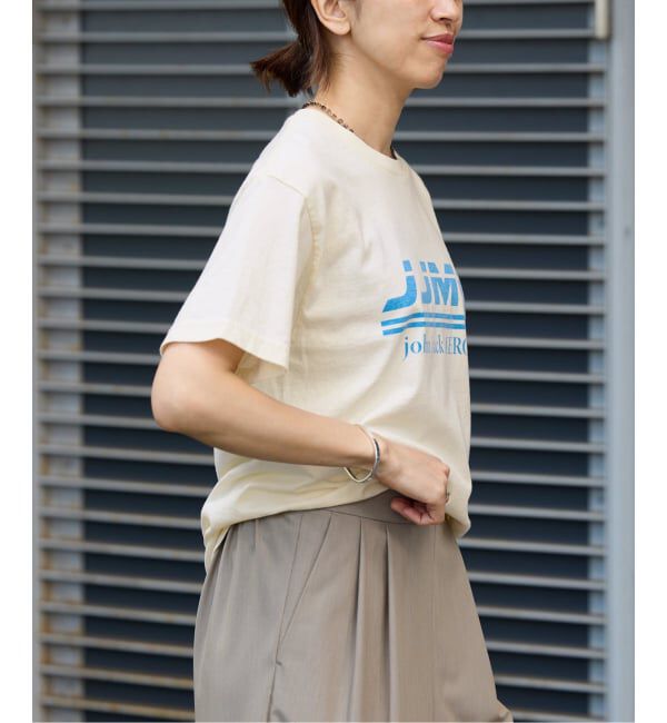 IENA「《予約》J.J.Mercer/ジェイジェイマーサー ロゴTシャツ A」|Tシャツ・カットソー|