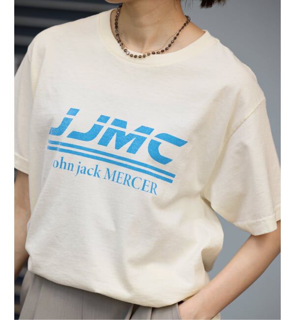 IENA「《予約》J.J.Mercer/ジェイジェイマーサー ロゴTシャツ A」|Tシャツ・カットソー|