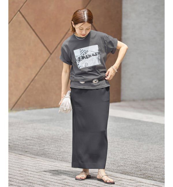 IENA「《予約》J.J.Mercer/ジェイジェイマーサー フォトTシャツ B」|Tシャツ・カットソー|