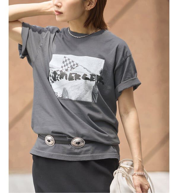 IENA「《予約》J.J.Mercer/ジェイジェイマーサー フォトTシャツ B」|Tシャツ・カットソー|