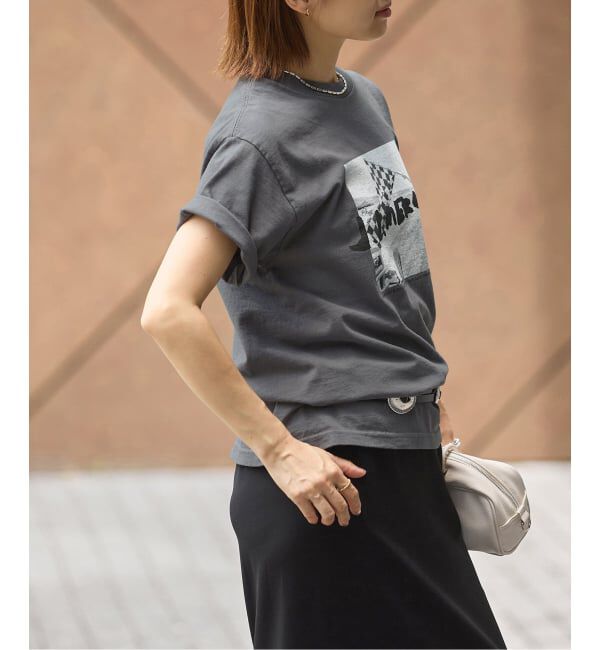 IENA「《予約》J.J.Mercer/ジェイジェイマーサー フォトTシャツ B」|Tシャツ・カットソー|