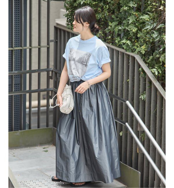 IENA「《予約》J.J.Mercer/ジェイジェイマーサー フレンチフォトTシャツ C」|Tシャツ・カットソー|