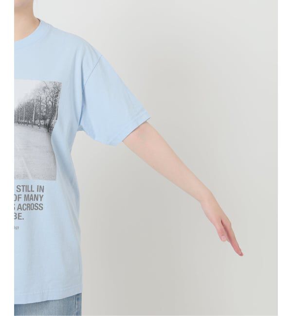 IENA「《予約》J.J.Mercer/ジェイジェイマーサー フレンチフォトTシャツ C」|Tシャツ・カットソー|
