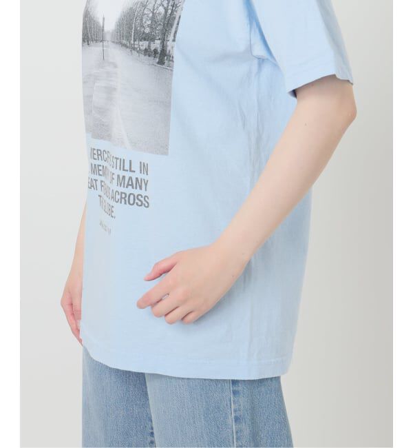 IENA「《予約》J.J.Mercer/ジェイジェイマーサー フレンチフォトTシャツ C」|Tシャツ・カットソー|