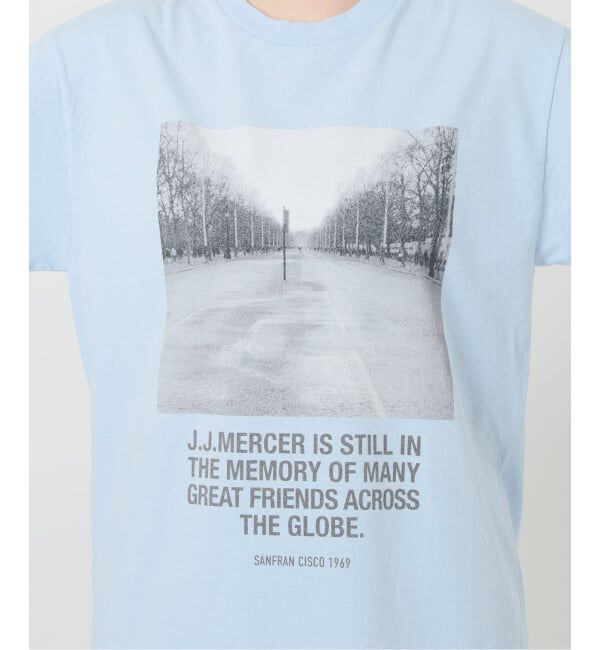 IENA「《予約》J.J.Mercer/ジェイジェイマーサー フレンチフォトTシャツ C」|Tシャツ・カットソー|