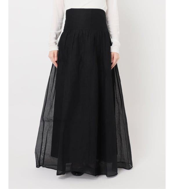 IENA「《予約》MARILYN MOON/マリリンムーン sheer cotton 2way op ワンピース 4263-105」|ワンピース|