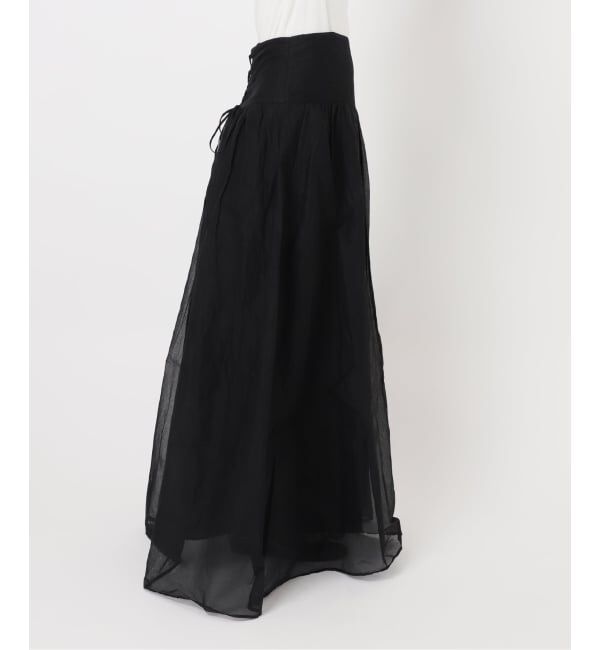 IENA「《予約》MARILYN MOON/マリリンムーン sheer cotton 2way op ワンピース 4263-105」|ワンピース|