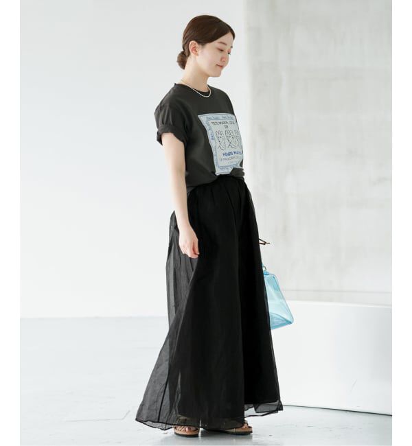 IENA「《予約》MARILYN MOON/マリリンムーン sheer cotton 2way op ワンピース 4263-105」|ワンピース|