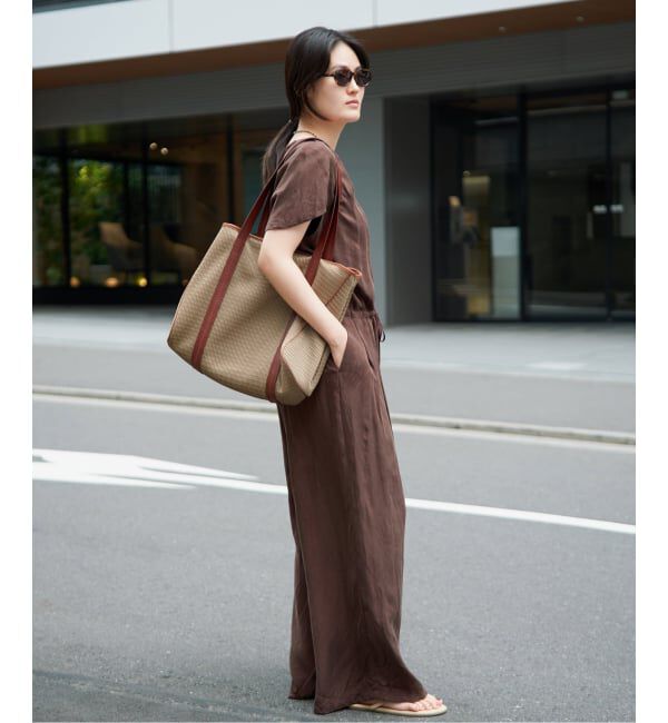 IENA「《予約》qbag paris/キューバッグ パリ 別注NEST ZIP L バッグ」|トートバッグ|