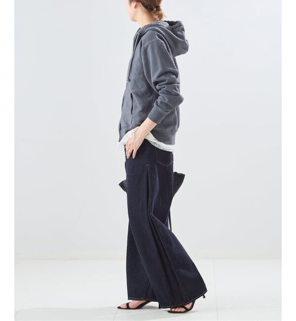 journal standard L'essage「サイドタックデニムパンツ」|デニム|