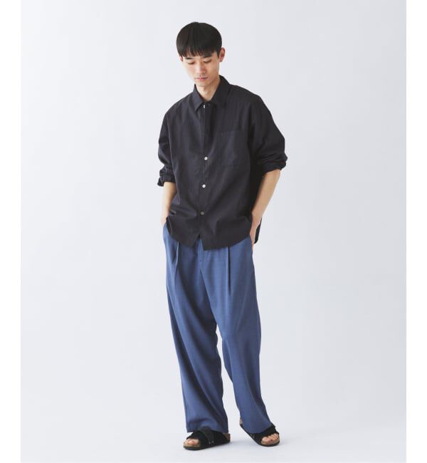 JOURNAL STANDARD relume「JAMES FABRIC コットンリネン ガーメントダイ シャツ」|シャツ・ブラウス|