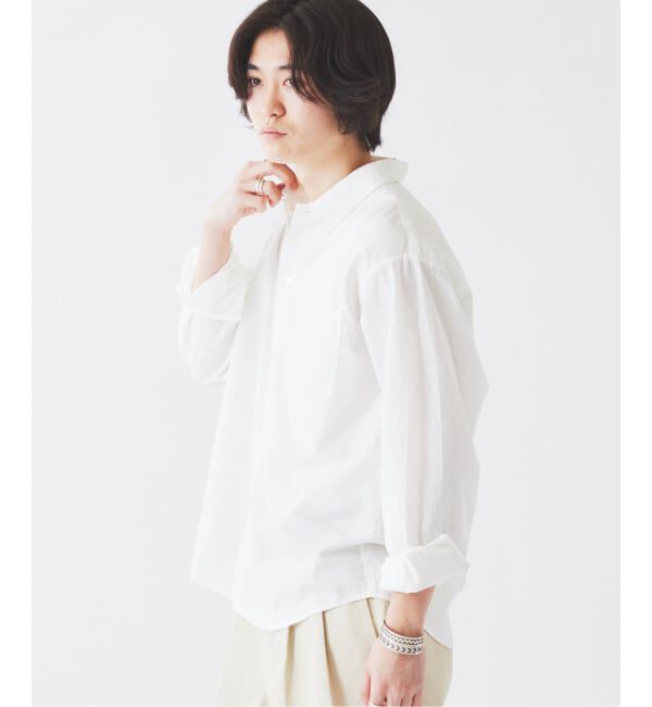 JOURNAL STANDARD relume「JAMES FABRIC コットンリネン ガーメントダイ シャツ」|シャツ・ブラウス|