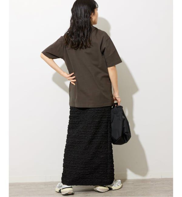 JOURNAL STANDARD relume「《WEB+一部店舗限定追加2》シャーリングジャガードスカート」|スカート|