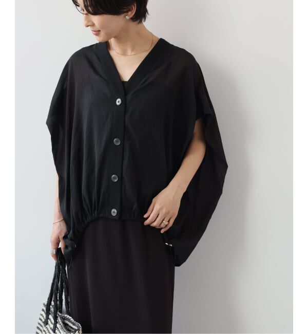 JOURNAL STANDARD relume「T/R強撚フレンチスリーブブラウス」|シャツ・ブラウス|