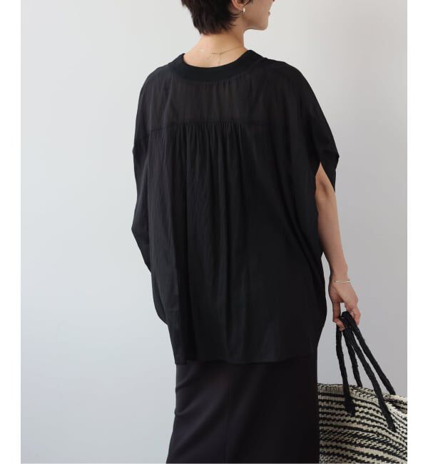 JOURNAL STANDARD relume「T/R強撚フレンチスリーブブラウス」|シャツ・ブラウス|