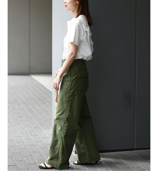 JOURNAL STANDARD relume「《WEB限定追加2》アシンメトリーフリルTEE」|Tシャツ・カットソー|