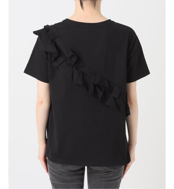 JOURNAL STANDARD relume「《WEB限定追加2》アシンメトリーフリルTEE」|Tシャツ・カットソー|