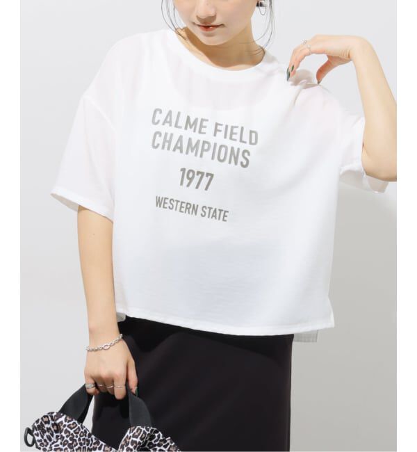 JOURNAL STANDARD relume「《追加2》2WAYジョーゼットロゴTEE」|Tシャツ・カットソー|