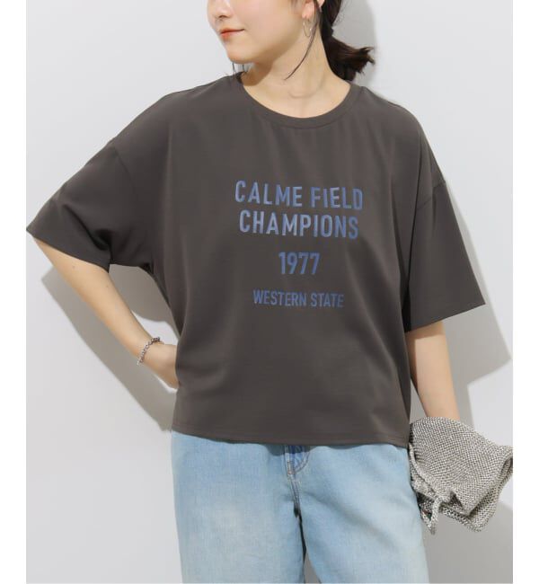 JOURNAL STANDARD relume「《追加2》2WAYジョーゼットロゴTEE」|Tシャツ・カットソー|