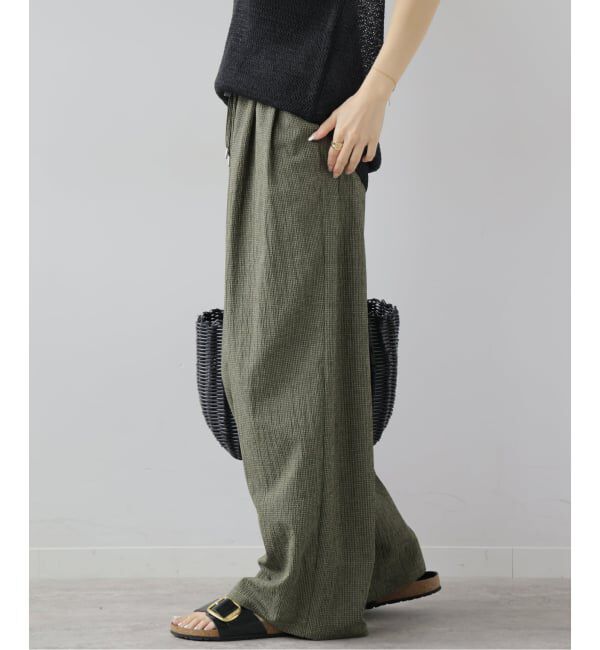 JOURNAL STANDARD relume「《予約》ミニギンガムタックイージーパンツ」|その他|