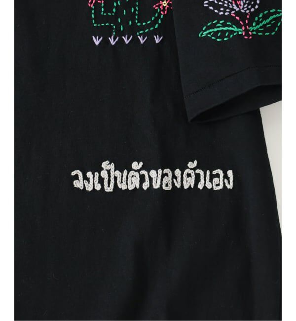 JOURNAL STANDARD relume「《予約》タイランド ハンドステッチ 刺繍 Tシャツ」|Tシャツ・カットソー|