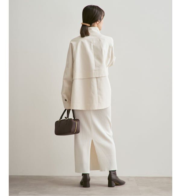 NOBLE「《追加》コットンダブルクロススタンドショートコート」|その他|
