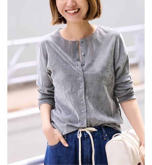 FRAMeWORK「≪追加≫チュールフロッキーカーディガン 2」|Tシャツ・カットソー|