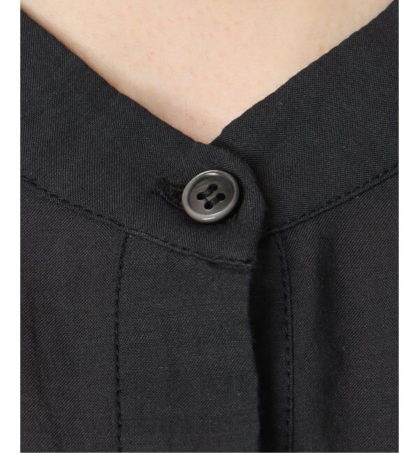 Spick and Span「《手洗い可》C/Rボイルタックノースリーブワンピース」|ワンピース|