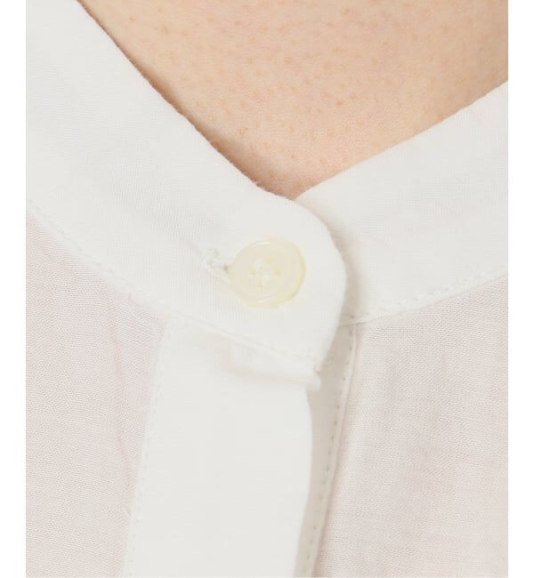 Spick and Span「《手洗い可》C/Rボイルタックノースリーブワンピース」|ワンピース|