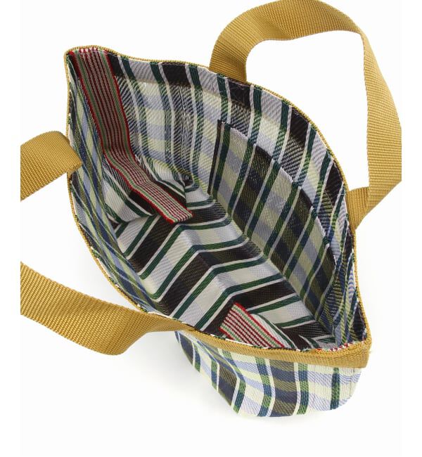Spick and Span「ne Quittez pas / ヌキテパ Multi Stripe Mesh Small Bag」|ハンドバッグ|
