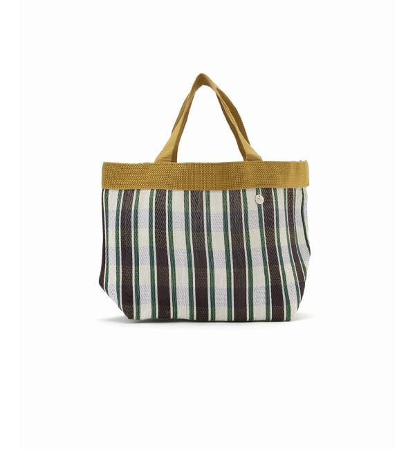 Spick and Span「ne Quittez pas / ヌキテパ Multi Stripe Mesh Small Bag」|ハンドバッグ|