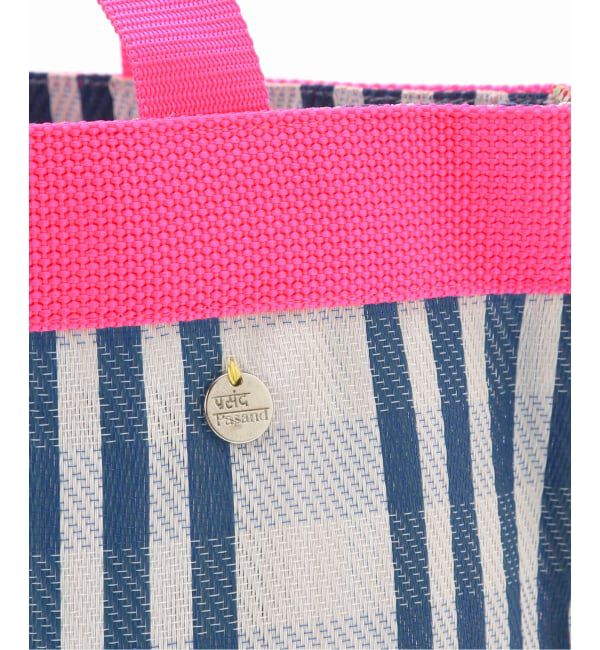 Spick and Span「ne Quittez pas / ヌキテパ Multi Stripe Mesh Small Bag」|ハンドバッグ|