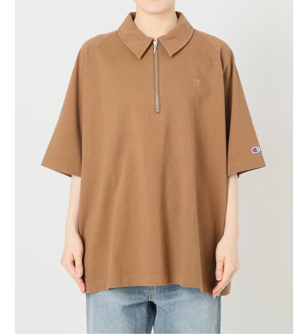 FRAMeWORK「≪追加≫CHAMPION/チャンピオン 別注JERSEY HALF ZIP TEE 2」|Tシャツ・カットソー|