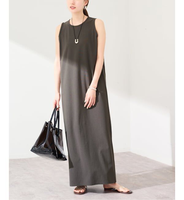 FRAMeWORK「≪洗える / 追加≫トリコットタンクドレス 3」|ワンピース|グレー