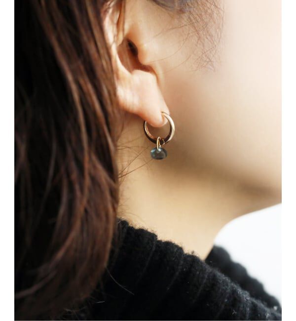 Lilas by Spick&Span「ピアリング K10（両耳）」|イヤリング|