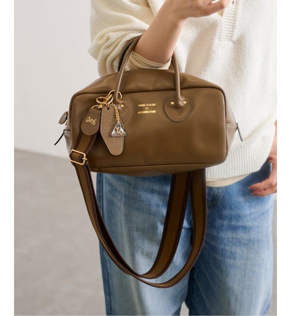 FRAMeWORK「≪WEB限定 / 追加≫YOUNGOLSEN 別注 CHARM WIDE BOTTLE BAG」|ショルダー・メッセンジャー|