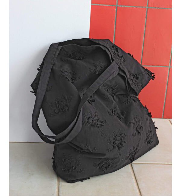 Spick and Span「《新色有り別注 / 追加》crinkle crinkle crinkle 3D embroidery TOTE*Re」|トートバッグ|