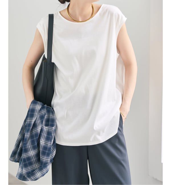 Spick and Span「汗染み防止バックドレーププルオーバー」|Tシャツ・カットソー|