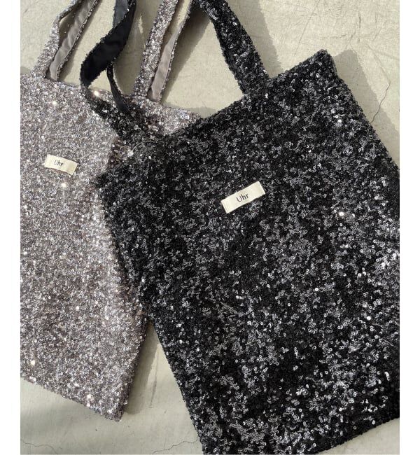 Spick and Span「《WEB限定 / 追加予約》Uhr / ウーア spangle Tote Bag」|トートバッグ|