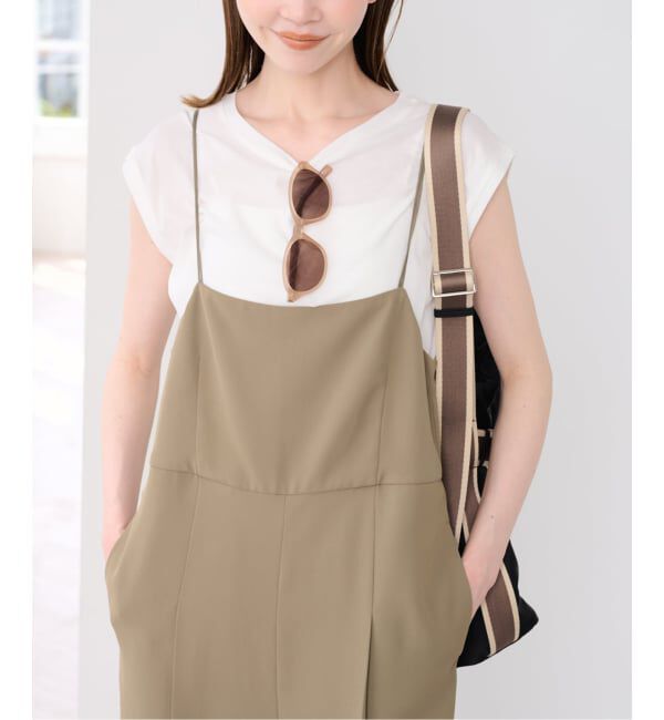 U by SPICK&SPAN「《WEB限定 / 追加予約 / 2枚セット》WPL トラウザーサロペット」|オールインワン|