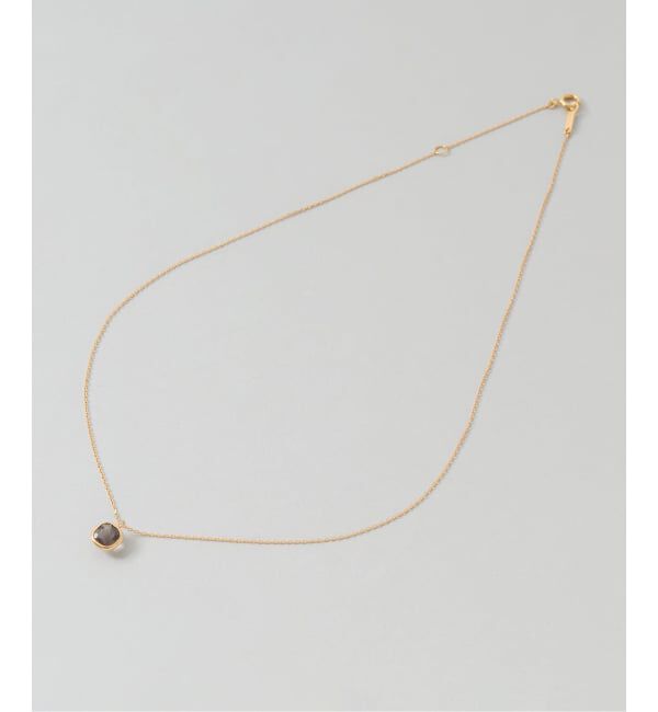 Spick and Span「《WEB限定》【SAMH by LILAS】スモーキークォーツネックレス SVK18GP」|ネックレス|