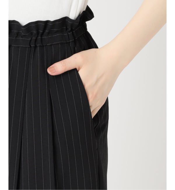 Spick and Span「《予約》ドライタッチドロストイージータックパンツ」|スラックス|