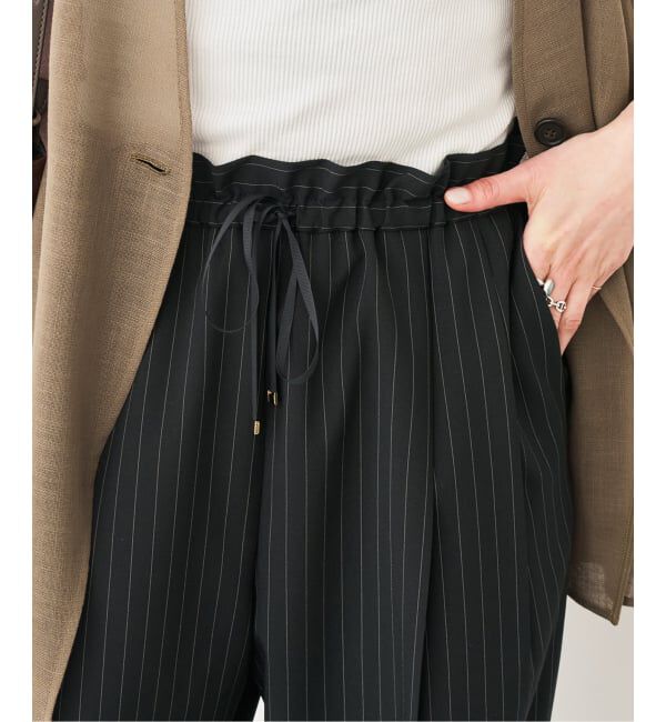 Spick and Span「《予約》ドライタッチドロストイージータックパンツ」|スラックス|